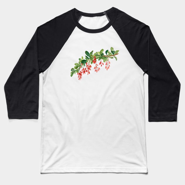 November 22nd birthday flower Baseball T-Shirt by birthflower